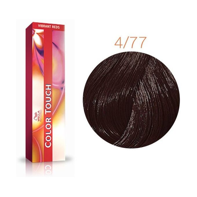 Интенсивное тонирование волос 4/77 горячий шоколад Color Touch, Wella Professionals