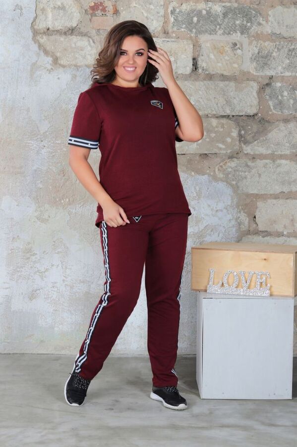 Спортивный костюм 3090ps Bordo