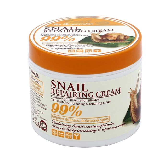 SNAIL, Крем для тела с муцином улитки Repairing Snail Cream 99%, 115 гр