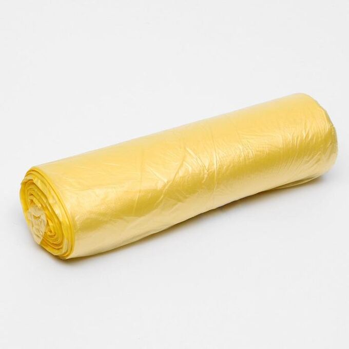 СИМА-ЛЕНД Набор пакетов фасовочных, в рулоне, жёлтый, 24 х 37 см, 8 мкм, 500 шт.