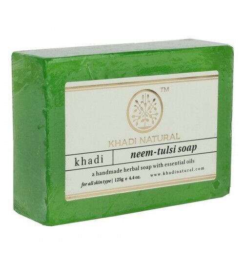 Khadi Naturals Khadi NEEM TULSI SOAP/Кхади мыло &quot;Ним и Тулси&quot;, 125 гр.