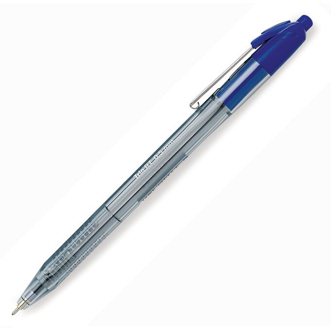 Ручка шариковая автоматическая Attache Glide Trio 0,7мм син, масл...