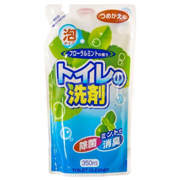 Пена чистящая для туалета &quot;Rocket Soap -цветы и мята&quot;, 350 мл 09037rs