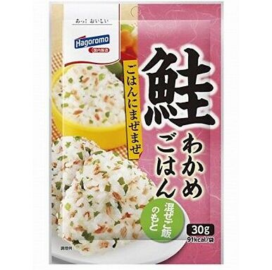 Приправа Hagoromo &quot;Вакамэ и лосось&quot; для приготовления онигири 30г пакет Япония