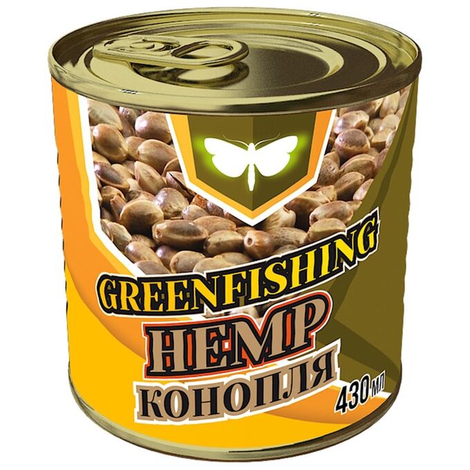 Семена Greenfishing «Конопля вареная» 100% 430 гр