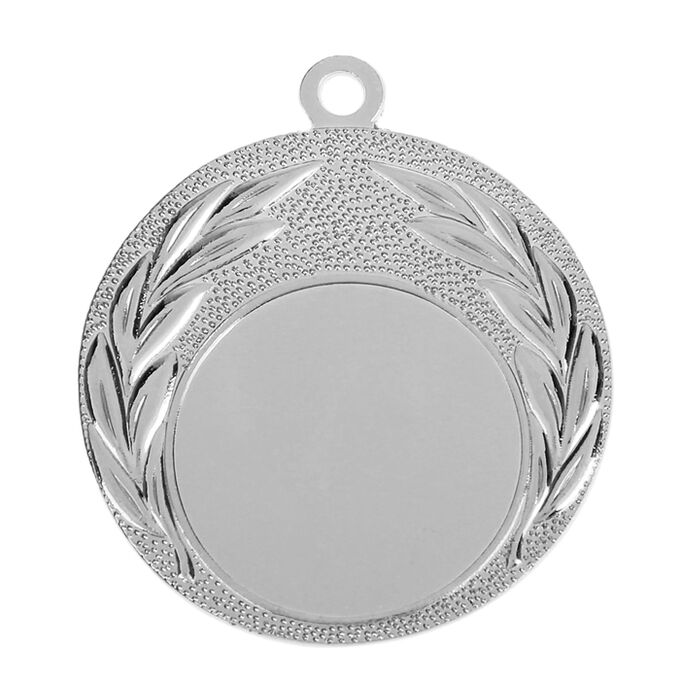 СИМА-ЛЕНД Медаль под нанесение, серебро, d=4 см