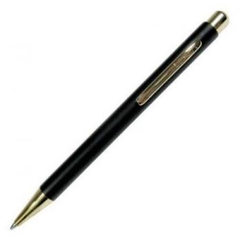 Ручка автоматическая шариковая &quot;Nova&quot; синяя 1.0мм корпус черный/золото 8236 Luxor {Индия}