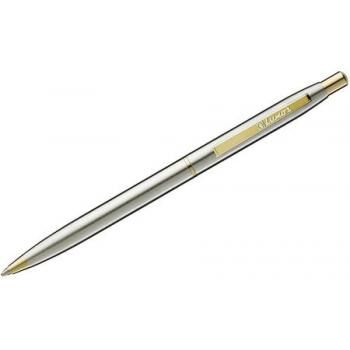 Ручка автоматическая шариковая &quot;Sterling&quot; синяя 0.8мм корпус хром/золото 8210 Luxor {Индия}