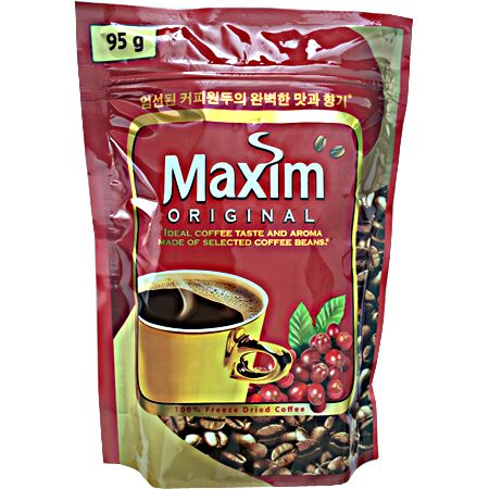 Кофе MAXIM original красная пачка, 95г