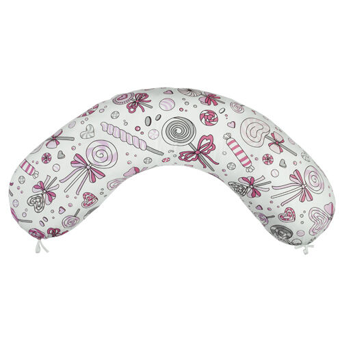 Подушка для беременных &quot;MamaRelax&quot; 25 х 170 - ТР - Карамель розовый
