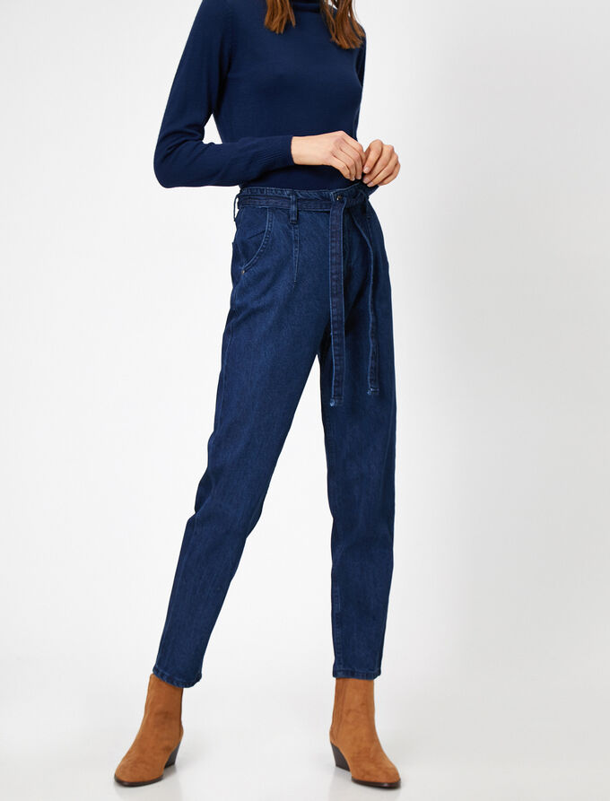 KOTON Mom Jean - Dark Indigo