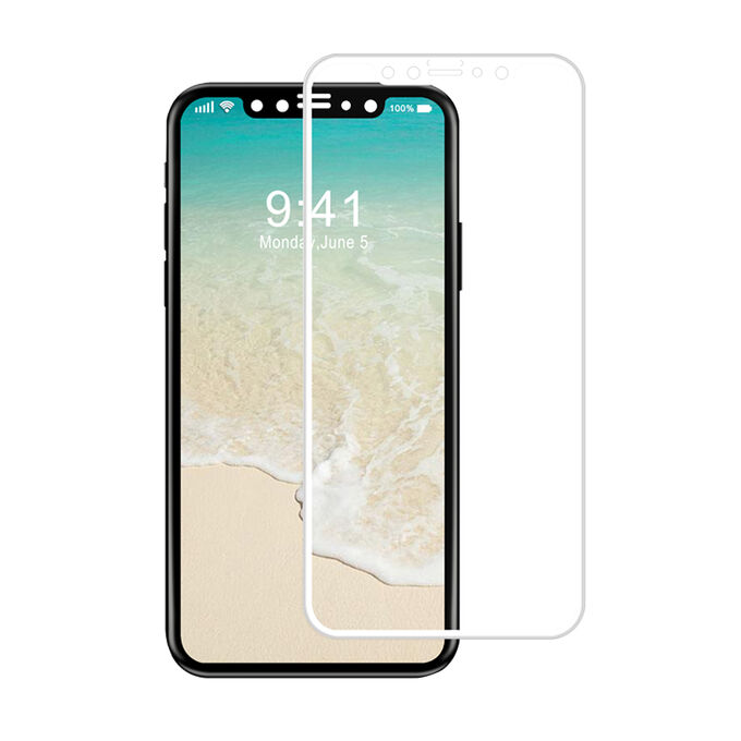 Стекло защитное Прозрачный. Стекло 5d на весь экран на телефон iphone