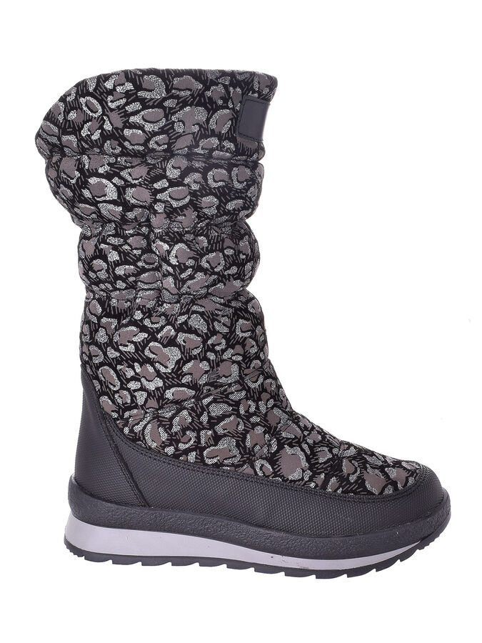 Minimen Дутики зимние (31-36) черный/принт (12
