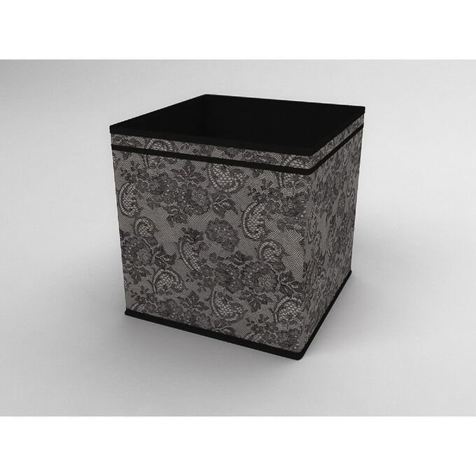СИМА-ЛЕНД Коробка - куб жёсткая «Ажур», 32x32x32 см