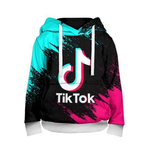 Детская толстовка 3D «TIKTOK»