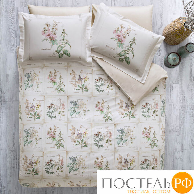 T1212T10888100 Комплект постельного белья Tivolyo home FLORINE deluxe Евро