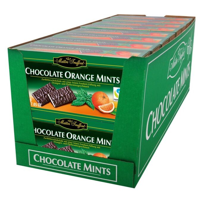 РљРѕРЅС„РµС‚С‹ Maitre Truffout Chocolate Mints 200