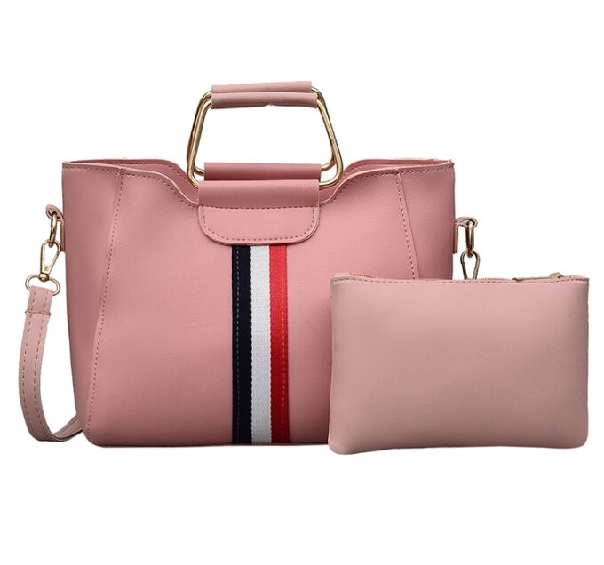 Набор из двух сумок,розовый