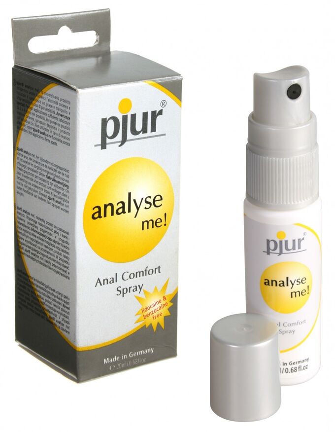 Обезболивающий анальный спрей PJUR Analyse me! spray (20 мл)