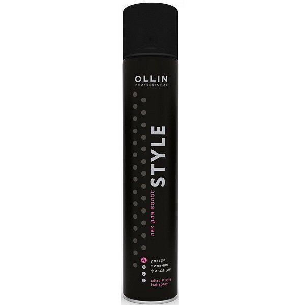 OLLIN Professional / OLLIN STYLE Лак для волос ультрасильной фиксации ...