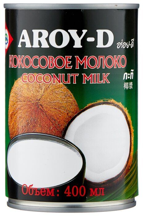 Aroy-D Молоко кокосовое(17-19%) 400 мл