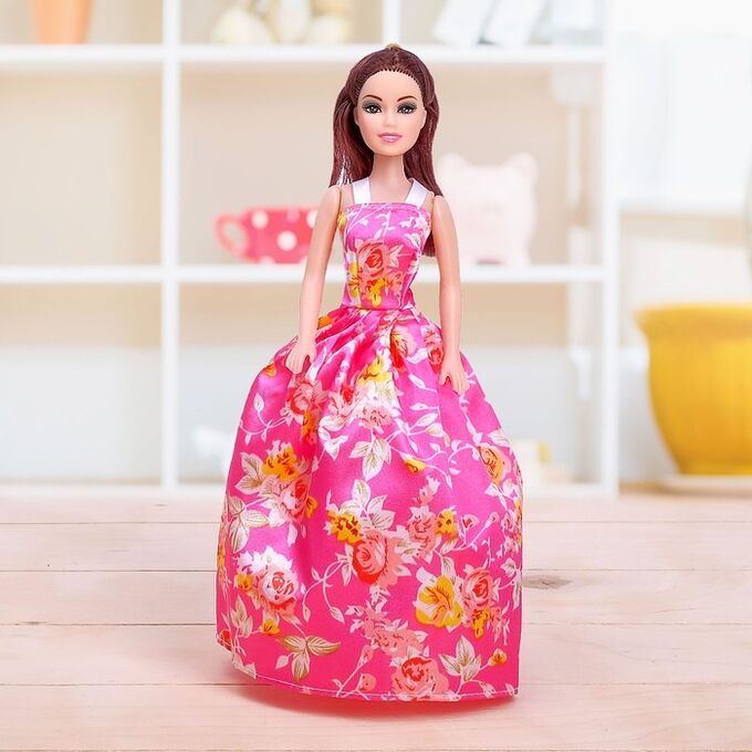 Кукла модель «Рита» в платье, МИКС
