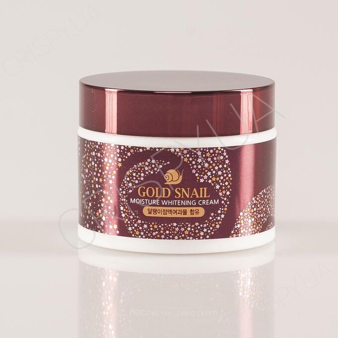 ENOUGH Крем для лица с экстрактом золотой улитки Gold Snail Moisture Whitening Cream