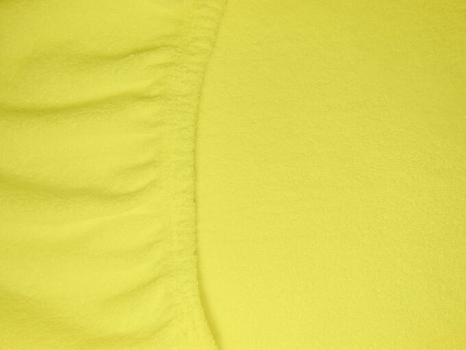 Берёзка Махровая простынь на резинке «лимон» 180х200х25