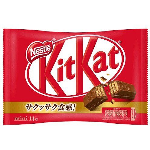 Nestle Kit kat Японские шоколадные батончики молочные, 14 шт