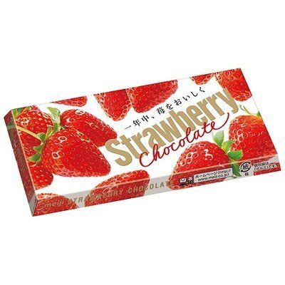 Шоколад Meiji Strawberry