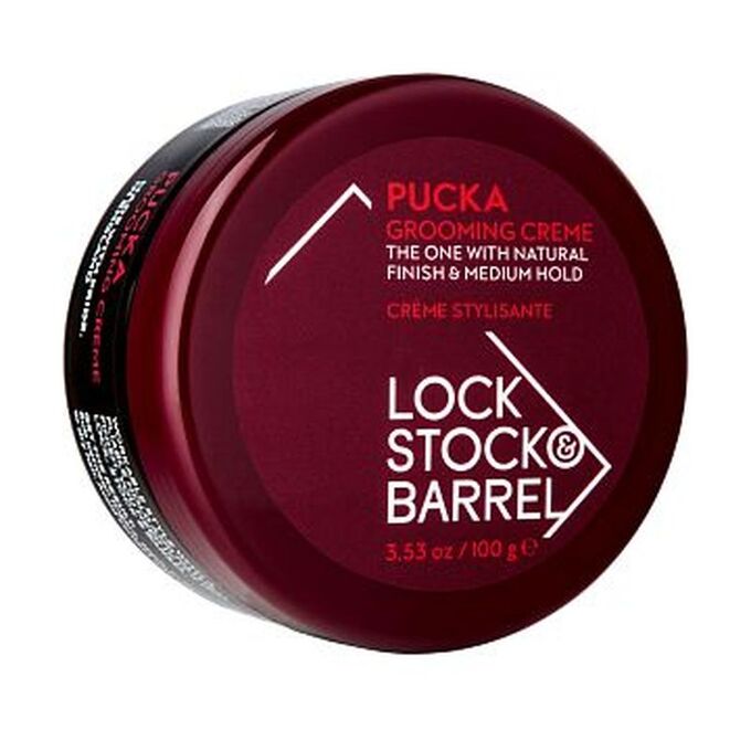 Крем для тонких и кудрявых волос Pucka Grooming Creme, Lock Stock &amp; Barrel, 100г