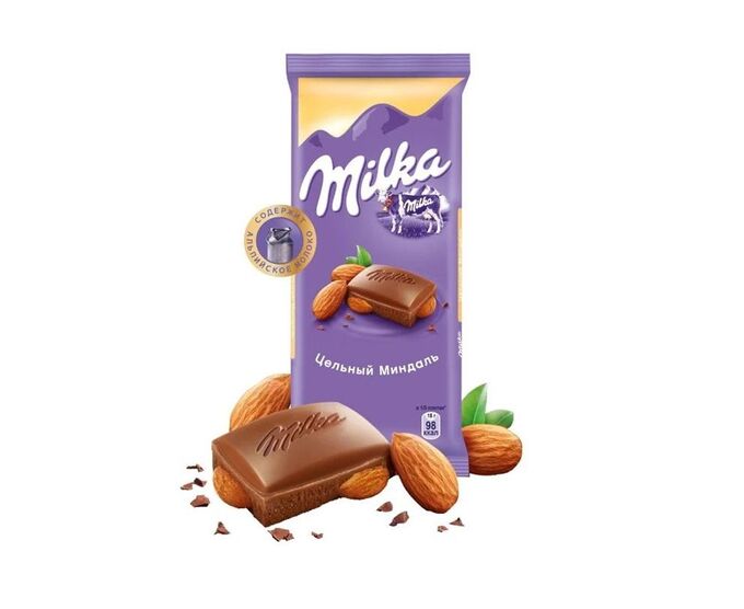 Шоколад Милка молочный 90г