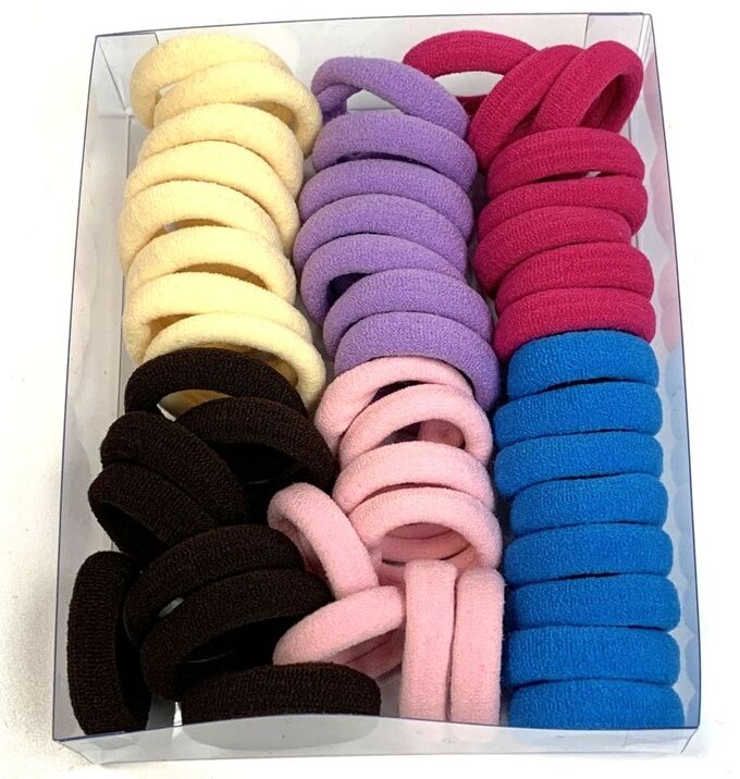 резинки для волос детские. набор резинок для волос. резинки для волос разноцветные. набор резинок для волос yong fa (6шт) ан038. ± 10 шт.