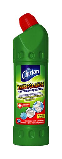CHIRTON Чиртон Средство чистящее Универсальное Зеленое Яблоко