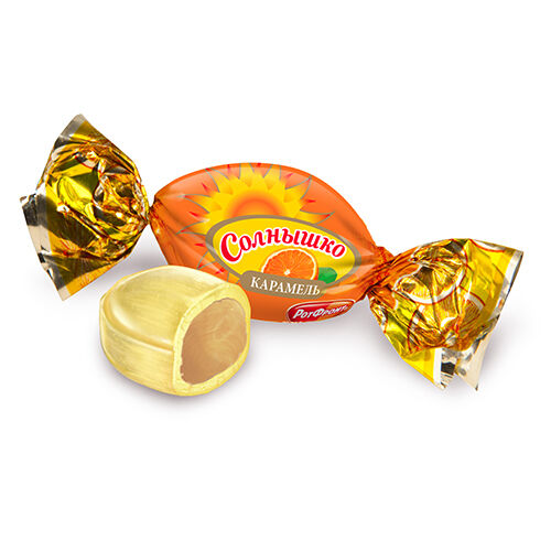Карамель апельсиновая красный октябрь