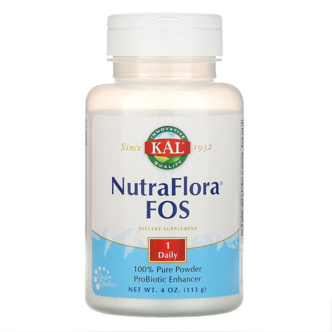 KAL, NutraFlora FOS, 4 унц. (113 г)