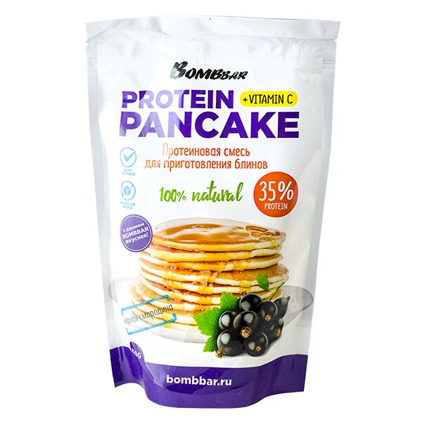 Смесь BOMBBAR PROTEIN PANCAKE ЧЕРНАЯ СМОРОДИНА 420 г