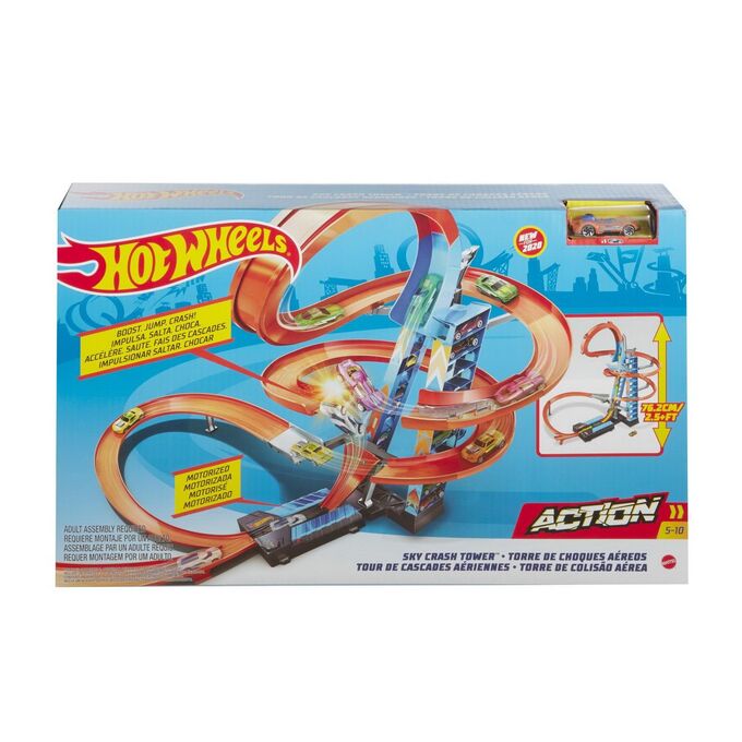 Игровой набор Mattel Hot Wheels Падение с башни25