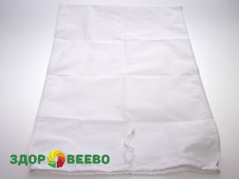 Мешок лавсановый со шнурком прямоугольный 48х80 для фильтрации молока ...