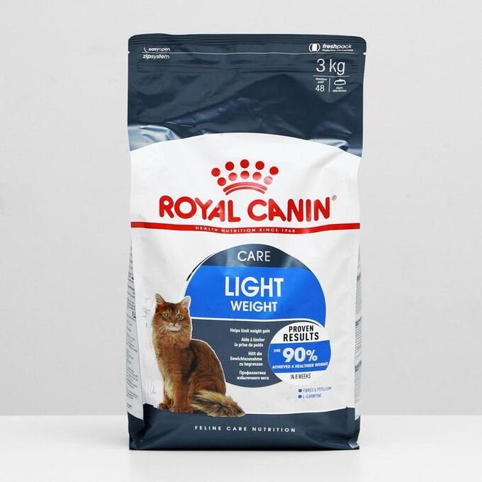 Сухой корм RC Light Weight Care для кошек склонных к полноте, 3 кг