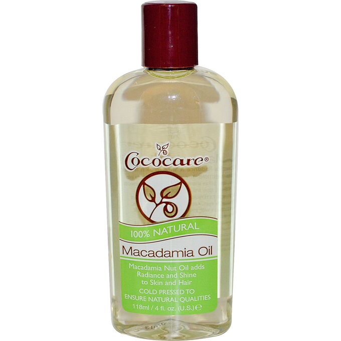 Cococare, Масло макадамии, 4 жидких унций (118 мл)