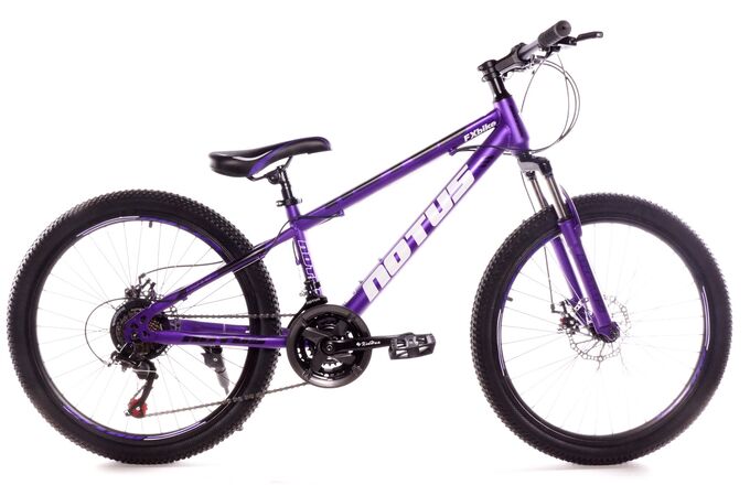 Велосипед NOTUS 2-х колесный 24&quot; (21скорость) FX220 фиолетовый