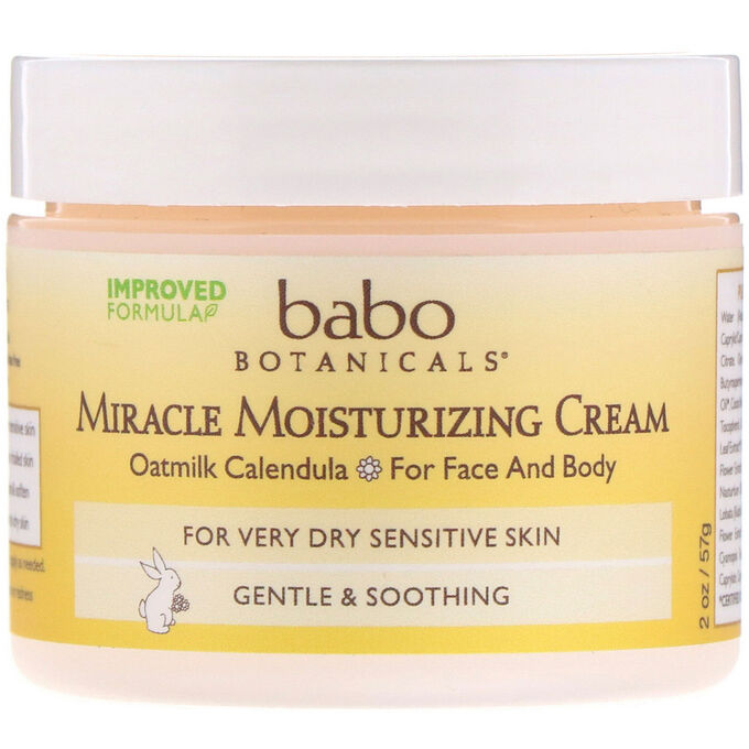 Babo Botanicals, Miracle, увлажняющий крем, 57 г (2 унции)