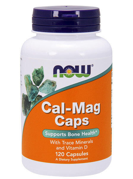 NOW Кальций, Магний + витамин D
