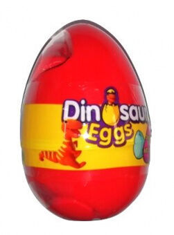 Пластилин легкий в яйце DINOSAUR EGGS