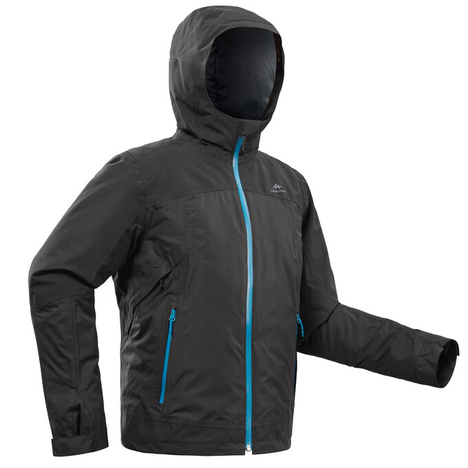 Куртка для мальч. для зимних походов водонепрониц. 3 в 1 8–14 лет SH500 X-WARM QUECHUA
