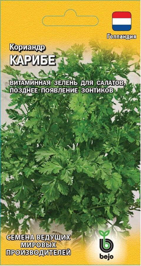 Кориандр Карибе 1,0 г (Голландия) Н19