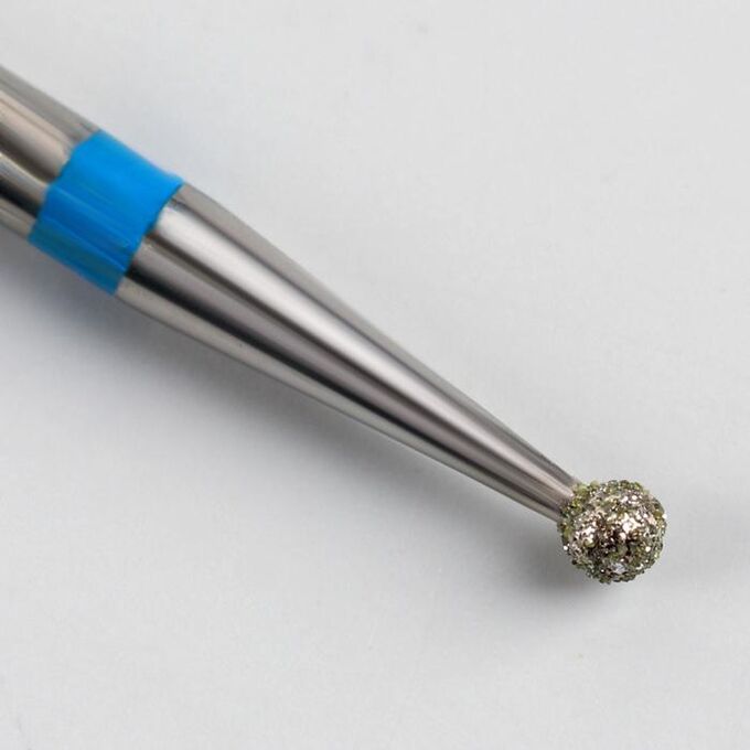 Фреза алмазная для маникюра «Шар», средняя зернистость, 1,8 мм