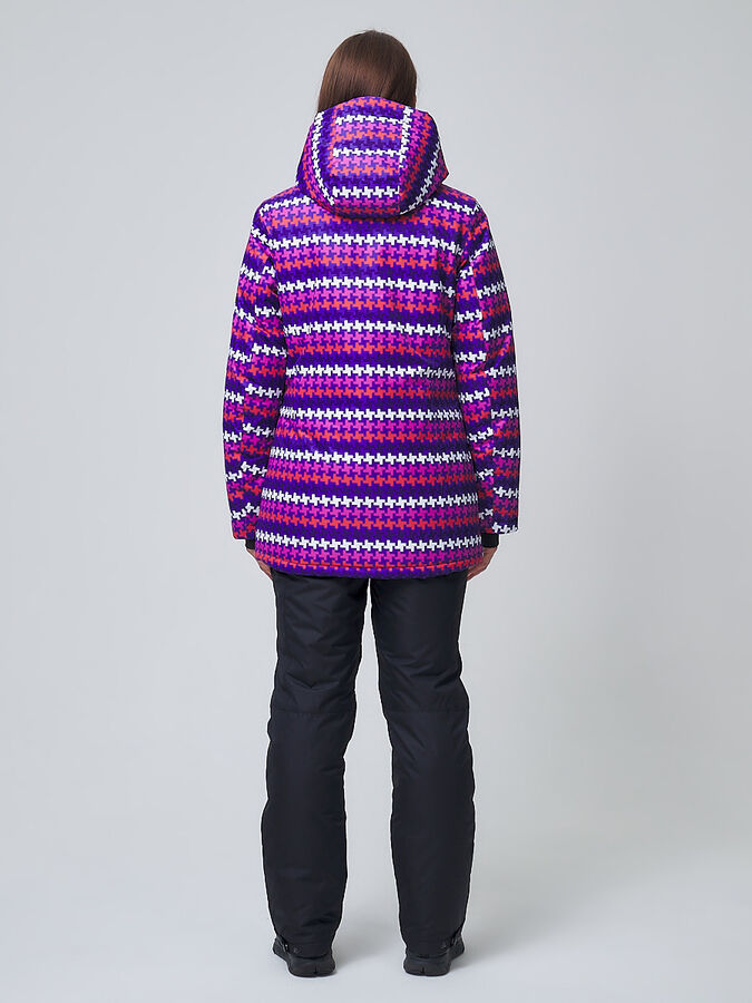 MTFORCE Женский зимний горнолыжный костюм  темно-фиолетового цвета 01937TF