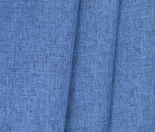 Швейный цех "Маруся" Шторы Блэкаут (2 шт*200 см) цвет Насыщенный синий 100% блэкаут